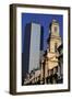 View of Plaza De Armas and Royal Court Palace of Santiago-null-Framed Giclee Print