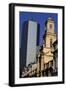 View of Plaza De Armas and Royal Court Palace of Santiago-null-Framed Giclee Print