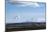 View of Plume from Eyjafjallajokull Volcano, Seen from Hotel Ranga, Hella, Southern Icelan-Natalie Tepper-Mounted Photographic Print