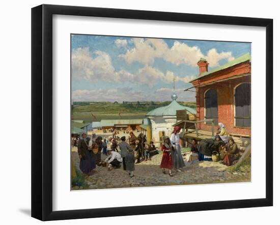 View of Plyos, 1918-Alexander Vladimirovich Makovsky-Framed Giclee Print