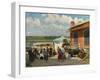 View of Plyos, 1918-Alexander Vladimirovich Makovsky-Framed Giclee Print