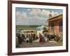 View of Plyos, 1918-Alexander Vladimirovich Makovsky-Framed Giclee Print
