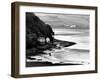 View of Poet Dylan Thomas' Boathouse Along the Coastline of Wales-Terence Spencer-Framed Photographic Print
