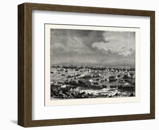 View of Point De Galle, Ceylon, Sri Lanka-null-Framed Giclee Print