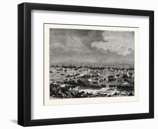 View of Point De Galle, Ceylon, Sri Lanka-null-Framed Giclee Print