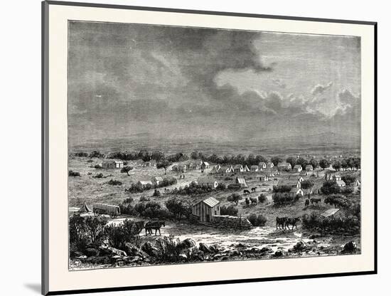 View of Point De Galle, Ceylon, Sri Lanka-null-Mounted Giclee Print