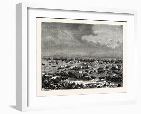 View of Point De Galle, Ceylon, Sri Lanka-null-Framed Giclee Print