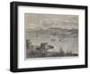 View of Point Levi, from the Battlements of Quebec-null-Framed Giclee Print