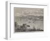 View of Point Levi, from the Battlements of Quebec-null-Framed Giclee Print