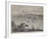 View of Point Levi, from the Battlements of Quebec-null-Framed Giclee Print