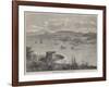 View of Point Levi, from the Battlements of Quebec-null-Framed Giclee Print