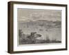 View of Point Levi, from the Battlements of Quebec-null-Framed Giclee Print