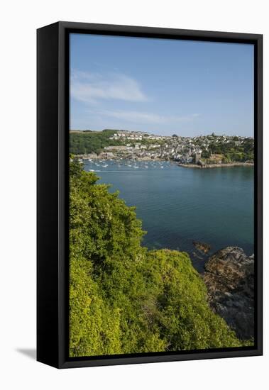 View of Polruan from Fowey-Guido Cozzi-Framed Stretched Canvas