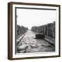 View of Pompeii Street-null-Framed Photographic Print