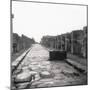 View of Pompeii Street-null-Mounted Photographic Print