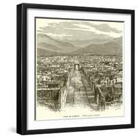 View of Pompeii-null-Framed Giclee Print