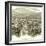 View of Pompeii-null-Framed Premium Giclee Print