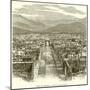 View of Pompeii-null-Mounted Premium Giclee Print