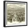 View of Pompeii-null-Framed Giclee Print