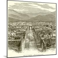 View of Pompeii-null-Mounted Giclee Print