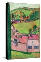 View of Pont-Aven-Emile Bernard-Stretched Canvas