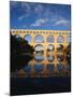 View of Pont Du Gard Bridge, Gardon River, Languedoc, France-David Barnes-Mounted Premium Photographic Print