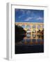 View of Pont Du Gard Bridge, Gardon River, Languedoc, France-David Barnes-Framed Photographic Print