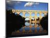 View of Pont Du Gard Bridge, Gardon River, Languedoc, France-David Barnes-Mounted Photographic Print