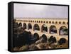 View of Pont Du Gard-Philip Gendreau-Framed Stretched Canvas