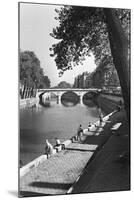 View of Pont Saint-Michel, Paris-Jules Dortes-Mounted Giclee Print