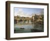 View of Ponte Sisto-Gaspar van Wittel-Framed Giclee Print