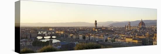 View of Ponte Vecchio-Peter Barritt-Stretched Canvas