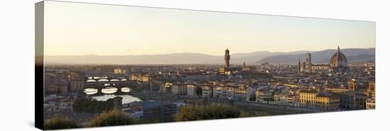 View of Ponte Vecchio-Peter Barritt-Stretched Canvas