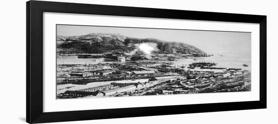 View of Port Arthur, Manchuria, 1904-null-Framed Giclee Print