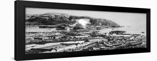 View of Port Arthur, Manchuria, 1904-null-Framed Giclee Print