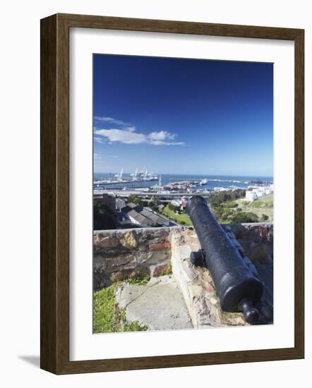 View of Port Elizabeth from Fort Frederick, Port Elizabeth, Eastern Cape, South Africa-Ian Trower-Framed Photographic Print