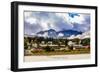 View of port in Haines, Alaska, United States of America, North America-Laura Grier-Framed Photographic Print