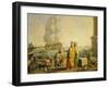 View of Port of Livorno, 1762-Giuseppe Zocchi-Framed Giclee Print