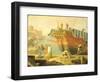 View of Port of Livorno, 1762-Giuseppe Zocchi-Framed Giclee Print