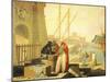 View of Port of Livorno, 1762-Giuseppe Zocchi-Mounted Giclee Print