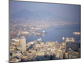 View of Port Vesuvio, Naples, Campania, Italy, Mediterranean-Oliviero Olivieri-Mounted Photographic Print