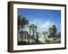 View of Porta Nuova in Milan, 1814-Giovanni Migliara-Framed Giclee Print