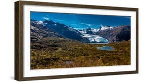 View Of Portage Glacier From Portage Pass Sc Alaska Summer-null-Framed Photographic Print