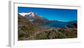 View Of Portage Glacier From Portage Pass Sc Alaska Summer-null-Framed Photographic Print