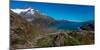 View Of Portage Glacier From Portage Pass Sc Alaska Summer-null-Mounted Photographic Print