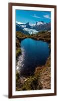 View Of Portage Glacier From Portage Pass Sc Alaska Summer-null-Framed Photographic Print