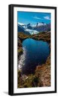 View Of Portage Glacier From Portage Pass Sc Alaska Summer-null-Framed Photographic Print