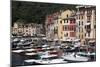 View of Portofino, Liguria, Italy, Mediterranean, Europe-Oliviero Olivieri-Mounted Photographic Print