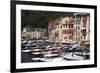 View of Portofino, Liguria, Italy, Mediterranean, Europe-Oliviero Olivieri-Framed Photographic Print