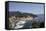 View of Portofino, Liguria, Italy, Mediterranean, Europe-Oliviero Olivieri-Framed Stretched Canvas